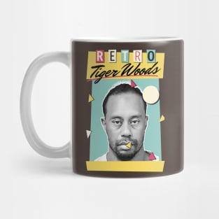 Tiger Woods - Retro Style Mug